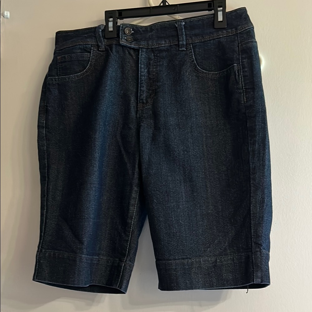 Women's Dark Blue Jean Shorts